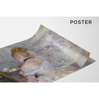Femme à sa toilette - Berthe Morisot | Reproduction Tableau Décoration murale affiche copie