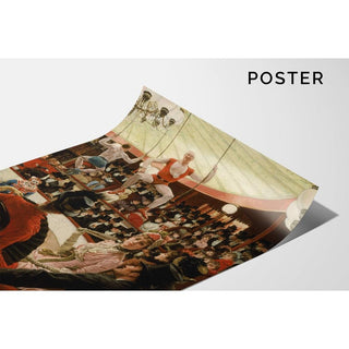 Femmes de Paris - L'amant du cirque - James Tissot | Reproduction Tableau Décoration murale affiche copie