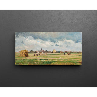 Fenaison - Camille Pissarro | Reproduction Tableau Décoration murale affiche copie