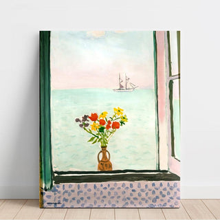 Fenêtre à la Goulette - Albert Marquet | Reproduction Tableau Décoration murale affiche copie