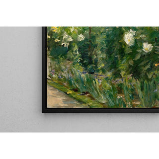 Fleurs rouges et blanches orientées au sud-est - Max Liebermann | Reproduction Tableau Décoration murale affiche copie