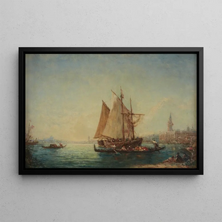 Flix Ziem - TopoPcheur et Gondoles dans le Bassin.webp