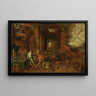 Follower Of Jan Breughel The Younger - The Forge Of Vulcan.webp