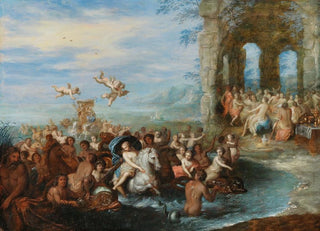 Follower of Jan Brueghel the Elder - Feast of the gods with the Marriage of Neptune and Amphitrite.webp