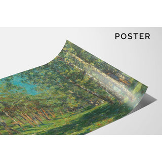 Fôret - Christian Rohlfs | Reproduction Tableau Décoration murale affiche copie