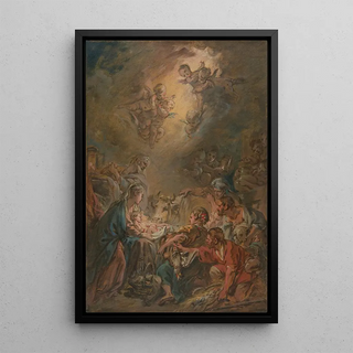 Franois Boucher - The Adoration of the Shepherds.webp