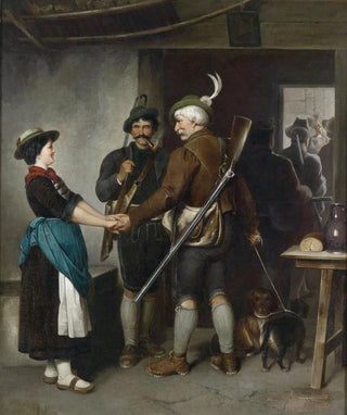 Franz von Defregger - Abschied des Jgers.webp