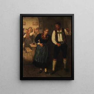 Franz von Defregger - Beim Tanz.webp