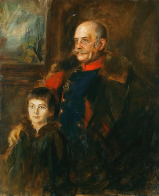 Franz von Lenbach - General von Hartmann und Sohn Hermann.webp