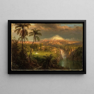 Frederic Edwin Church - Passing Shower in the Tropics.webp