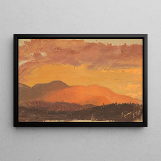 Frederic Edwin Church - Sunset Hudson Valley.webp