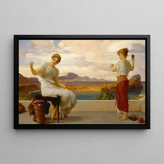 Frederic Leighton - Winding the skein.webp