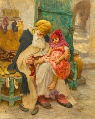 Frederick Arthur Bridgman - Les babouches.webp