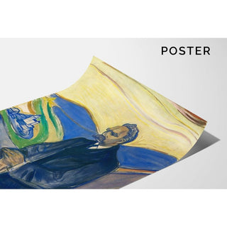 Friedrich Nietzsche - Edvard Munch | Reproduction Tableau Décoration murale affiche copie