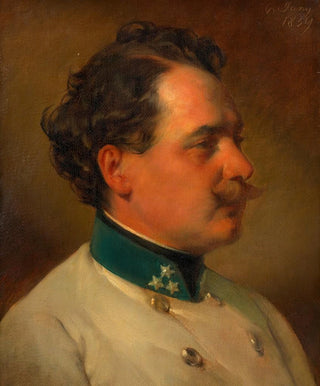 Friedrich von Amerling - Andreas Amerling als Hauptmann des InfanterieReg Nr 3 Bruder des Knstlers.webp
