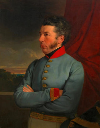 Friedrich von Amerling - Heinrich Amerling als MajorAuditor Onkel des Knstlers.webp