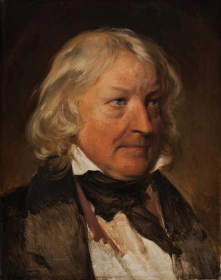 Friedrich von Amerling - Portrait Of Thorvaldsen.webp
