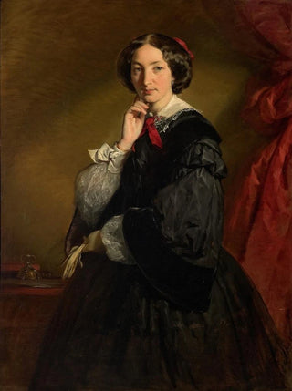 Friedrich von Amerling - Portrait of Frau Oelzelt von Newien.webp