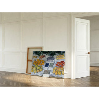 Fruits présentés sur un support - Gustave Caillebotte | Reproduction Tableau Décoration murale affiche copie