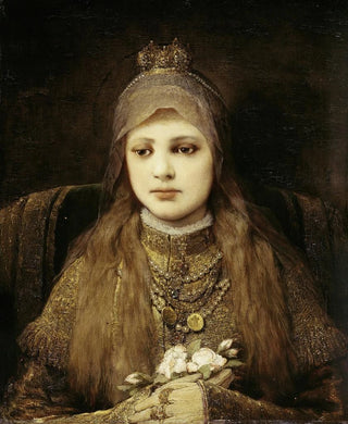 Gabriel von Max - St Elisabeth as a Child.webp