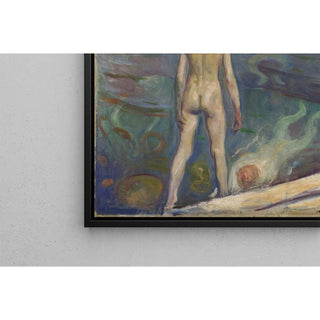 Garçons se baignant - Edvard Munch | Reproduction Tableau Décoration murale affiche copie