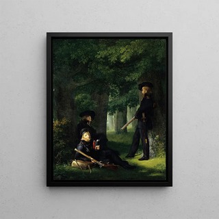 Georg Friedrich Kersting - At the Outpost.webp