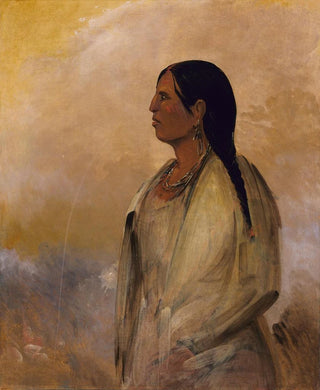 George Catlin - A Choctaw Woman.webp