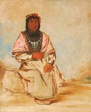 George Catlin - A Seminole Woman.webp