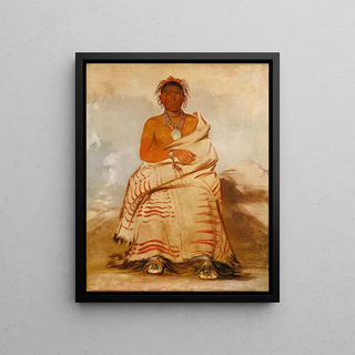 George Catlin - LharETarRshe IllNatured Man a Skidi Wolf Pawnee.webp