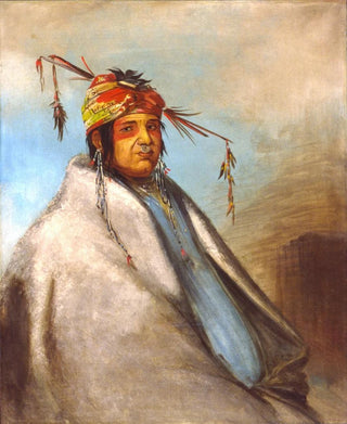 George Catlin - Nonondgon a Chief.webp