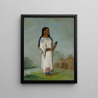 George Catlin - SeetSBeA Midday Sun a Pretty Girl.webp