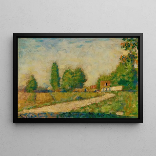 Georges Seurat - Au Bord Du Village.webp