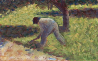 Georges Seurat - Peasant with a Hoe.webp
