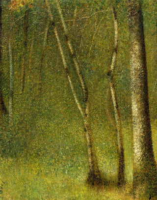 Georges Seurat - The Forest at Pontaubert.webp