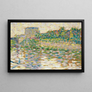 Georges Seurat - The Seine at Courbevoie.webp