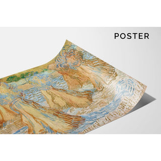 Gerbes de blé - Vincent van Gogh | Reproduction Tableau Décoration murale affiche copie