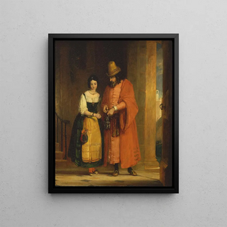 Gilbert Stuart Newton - Shylock and Jessica from the Merchant of Venice II ii.webp