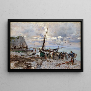 Giovanni Boldini - RETURN OF THE FISHING BOATS TRETAT.webp