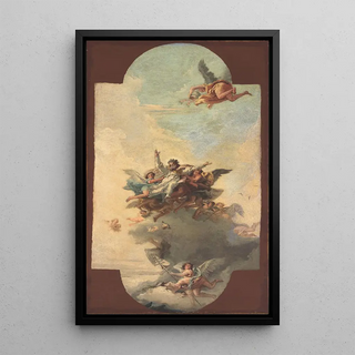 Giovanni Domenico Tiepolo - The apotheosis of a pope and martyr.webp