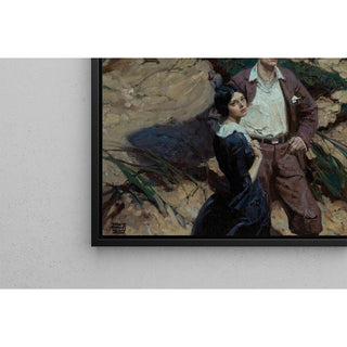 Gold Hands - Dean Cornwell | Reproduction Tableau Décoration murale affiche copie