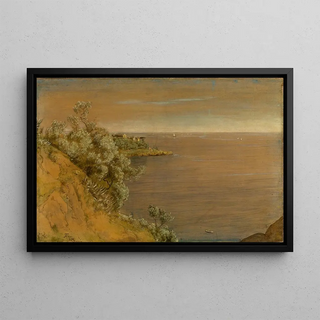 Hans Thoma - Bei Lerici am Golf von La Spezia.webp