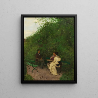 Hans Thoma - Im Garten.webp