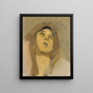 Helene Schjerfbeck - Madonna Immaculata after El Greco.webp