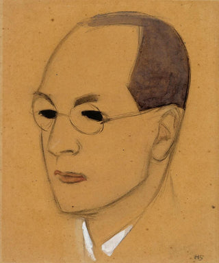 Helene Schjerfbeck - Portrait Of Jalo Sihtola Sketch.webp