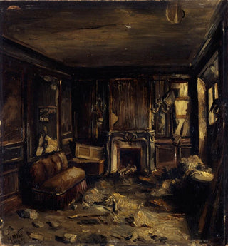 HenriMartin Vos - Une loge dartiste lOpraComique aprs lincendie du 15 mai 1887.webp
