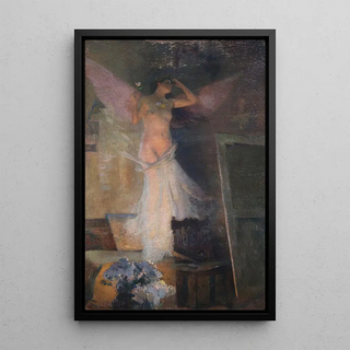 Henri Martin - La muse du peintre.webp