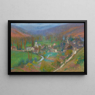 Henri Martin - Vue gnrale de Labastide du Vert du haut du parc de Marquayrol.webp
