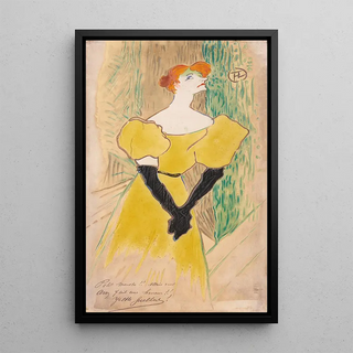 Henri de ToulouseLautrec - Yvette Guilbert.webp