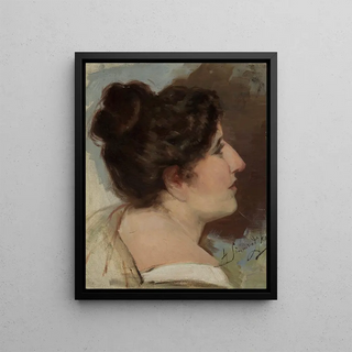 Henryk Siemiradzki - Study of a head.webp