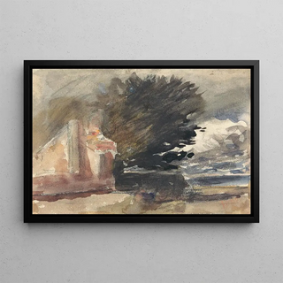 Hercules Brabazon Brabazon - Cottage under a Tree.webp